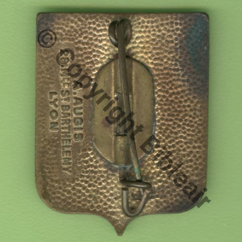 A0698 ELA.47 TUNIS  A.AUGIS ST.BARTH LYON 3Li Bol fenetre allonge Grenu SNH Src.Y.GENTY 118Eur(x5) 